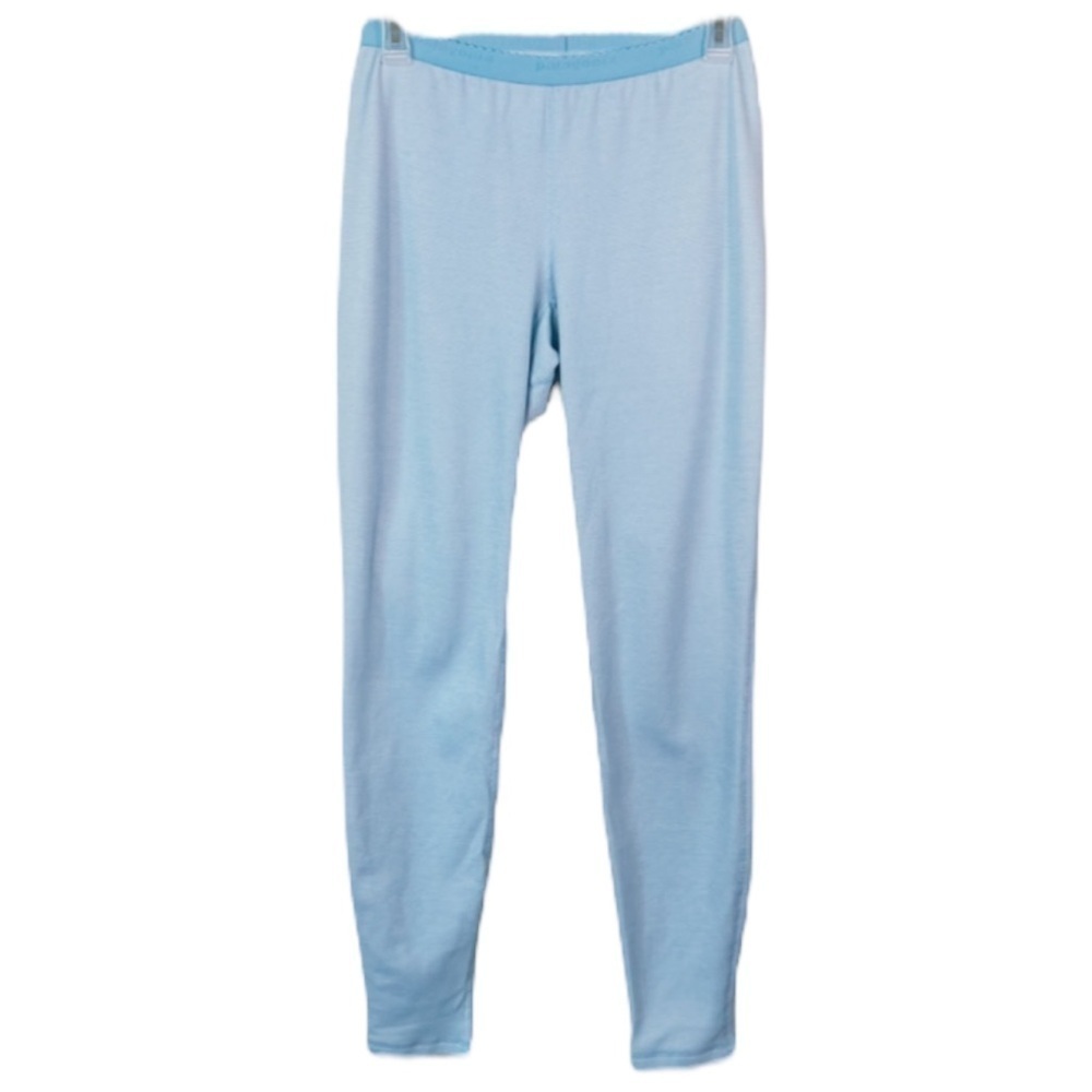 Patagonia Capilene Performance Baselayer Pant Tight Light Blue Outdoor Gorpcore